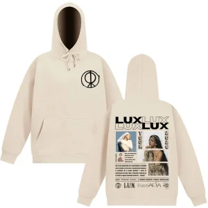 Singer Rosalía LUX Album Tour 2026 Print Hoodie Men Women Fashion Pullover Winter Loose Casual Aesthetic Sportswear Fan Gifts