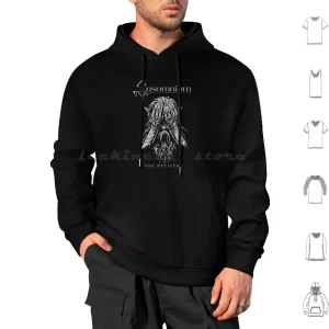 Insomnium Hoodie Cotton Long Sleeve Burzum Insomnium Black Metal Band Death Metal Band Emperor Kreator Napalm Death