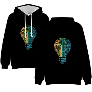 Mark Rober Hoodies Vintage Merch Hoodie Men and Women Hip-hop Sports Pullover Sweatshirt